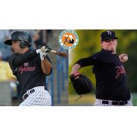 OF Michael O'Neill & LHP Jordan Montgomery of the Tampa Yankees