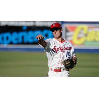 Dylan Moore of the Spokane Indians
