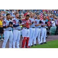 The Chiefs hosted Military Appreciation Night