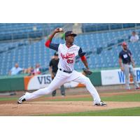 Phillips Valdez threw a quality start Sunday afternoon for the Syracuse SkyChiefs