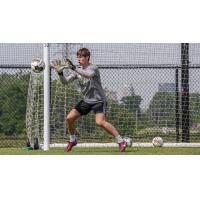 Louisville City FC goalkeeper Alex Kron
