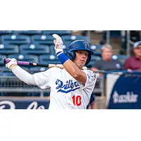 Tulsa Drillers' Carson Taylor in action
